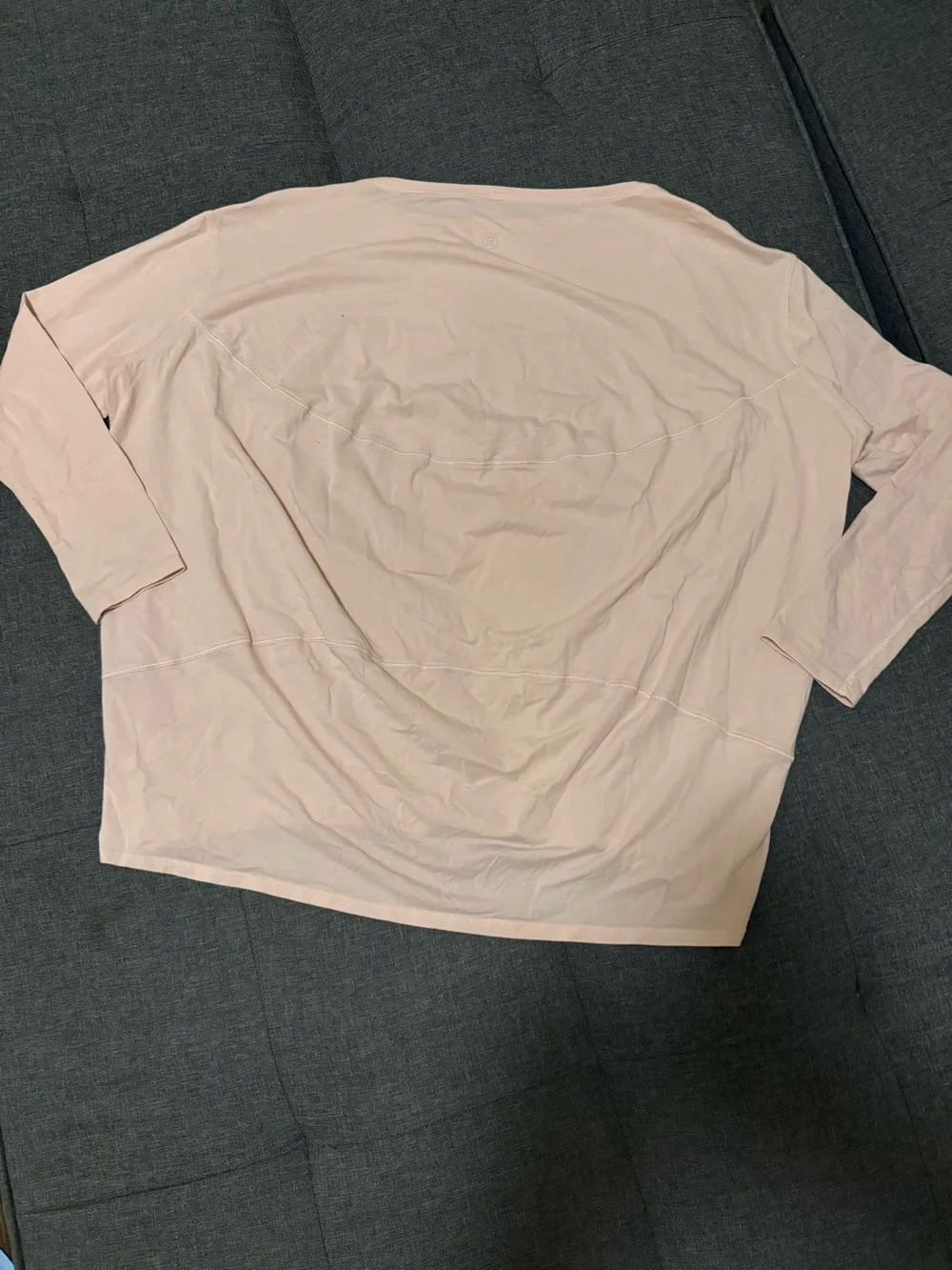 lululemon athletica Pale Pink Long Sleeve Top